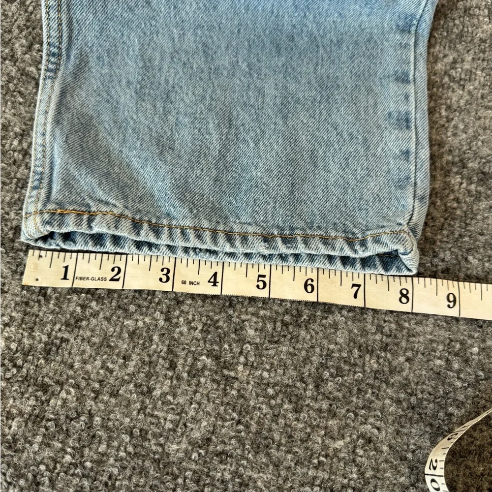 Levi's SilverTab Women’s Jeans Size 31 Blue 94 Baggy Light Distressed